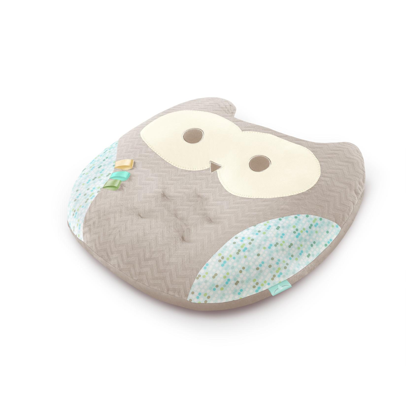 KIDS II Jastuk za bebe Lounge Buddies Infant Positioner - In Owl smeđi