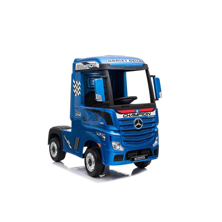 EUROBAJK Dečiji automobil - Kamion na akumulator Mercedes ACTROS Plavi