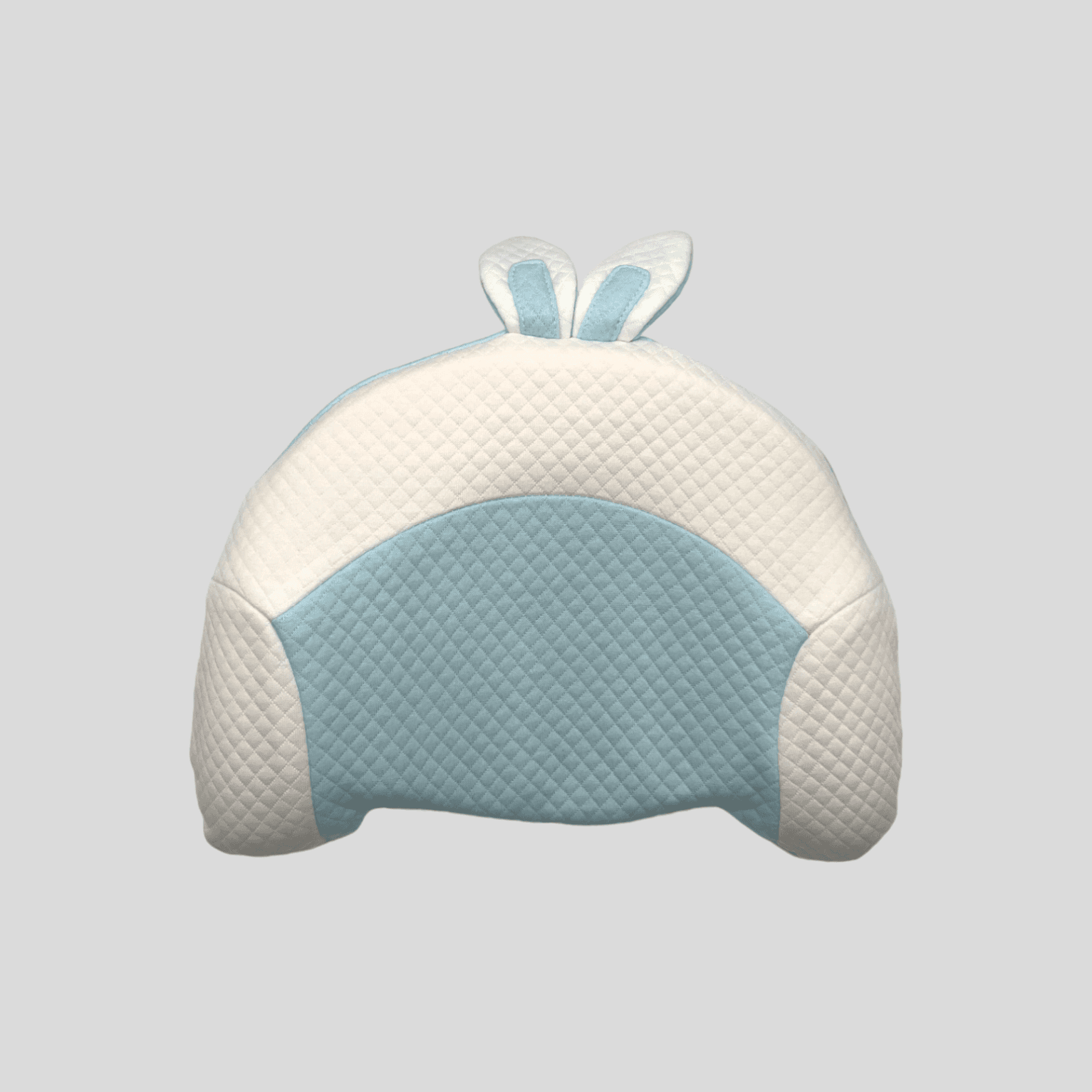 KOLIBRI BEBE SHOP Anatomski jastuk od memorijske pene za bebe plavo-beli
