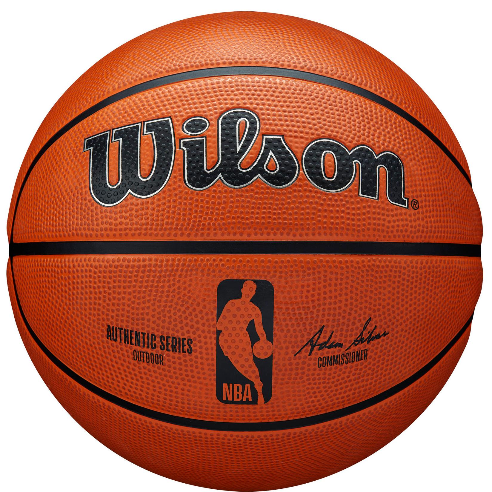 WILSON Lopta za košarku Nba Authentic Series Outdoor Sz7 Wtb7300xb07 narandžasta