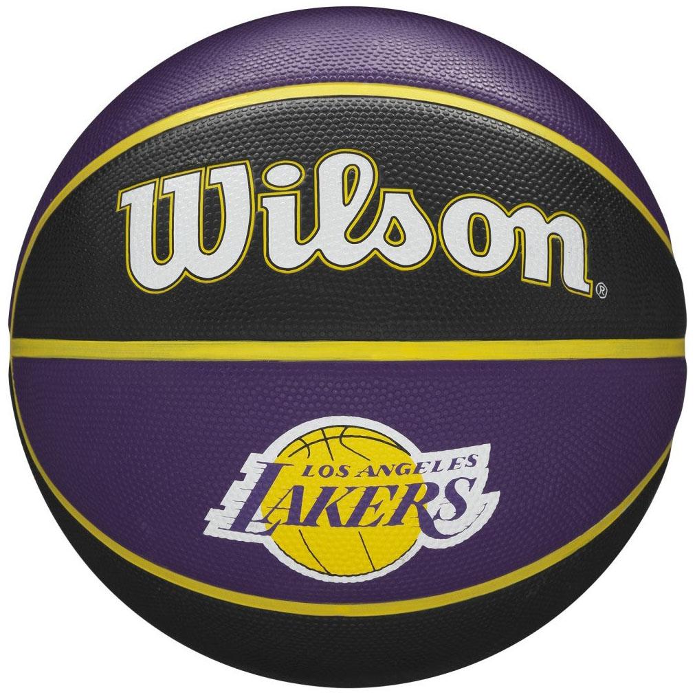WILSON Lopta za košarku Nba Team Tribute Bskt La Lakers Wtb1300 xblal ljubičasta