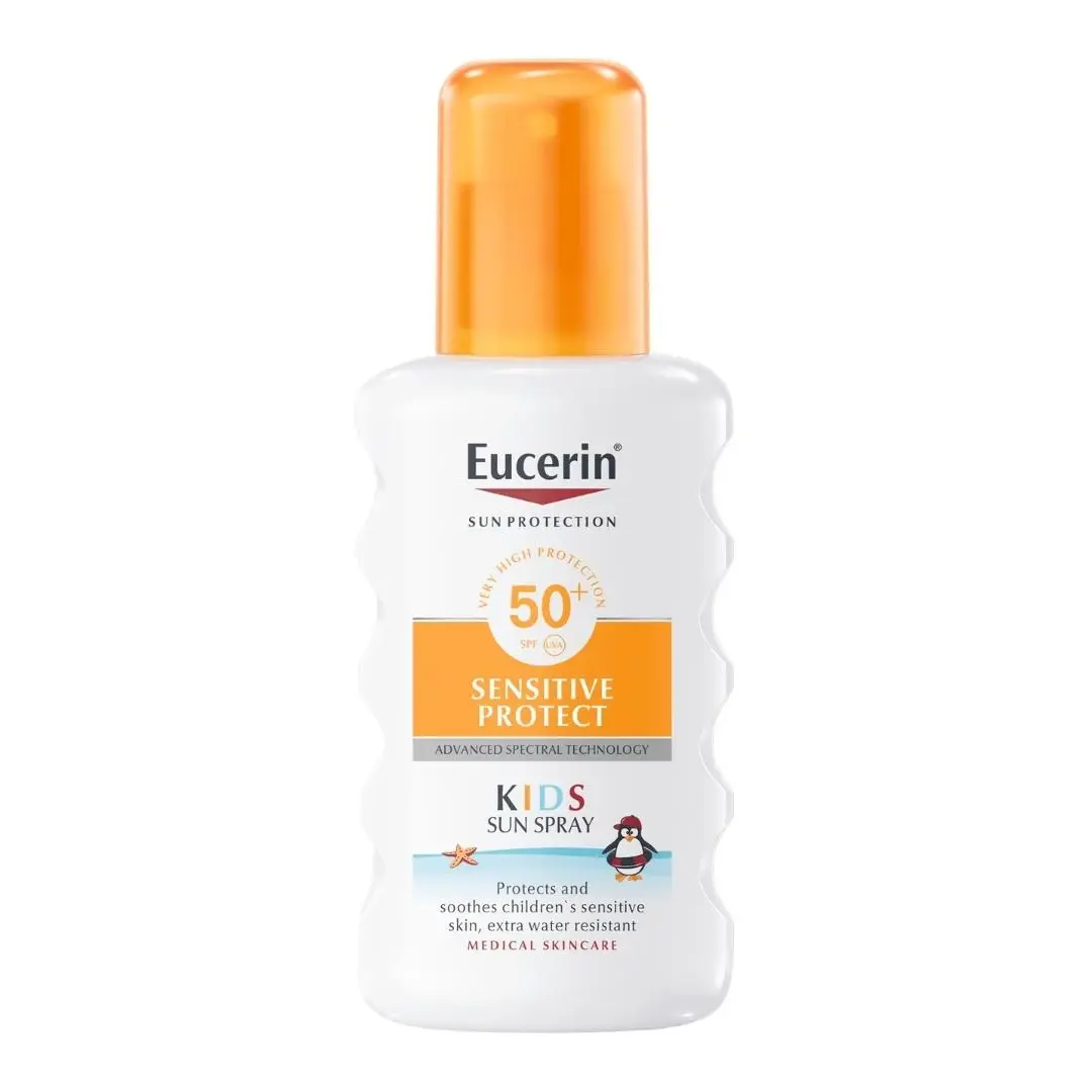 Eucerin® Sprej za Zaštitu Osetljive Dečije Kože od Sunca SPF50+ 200 mL