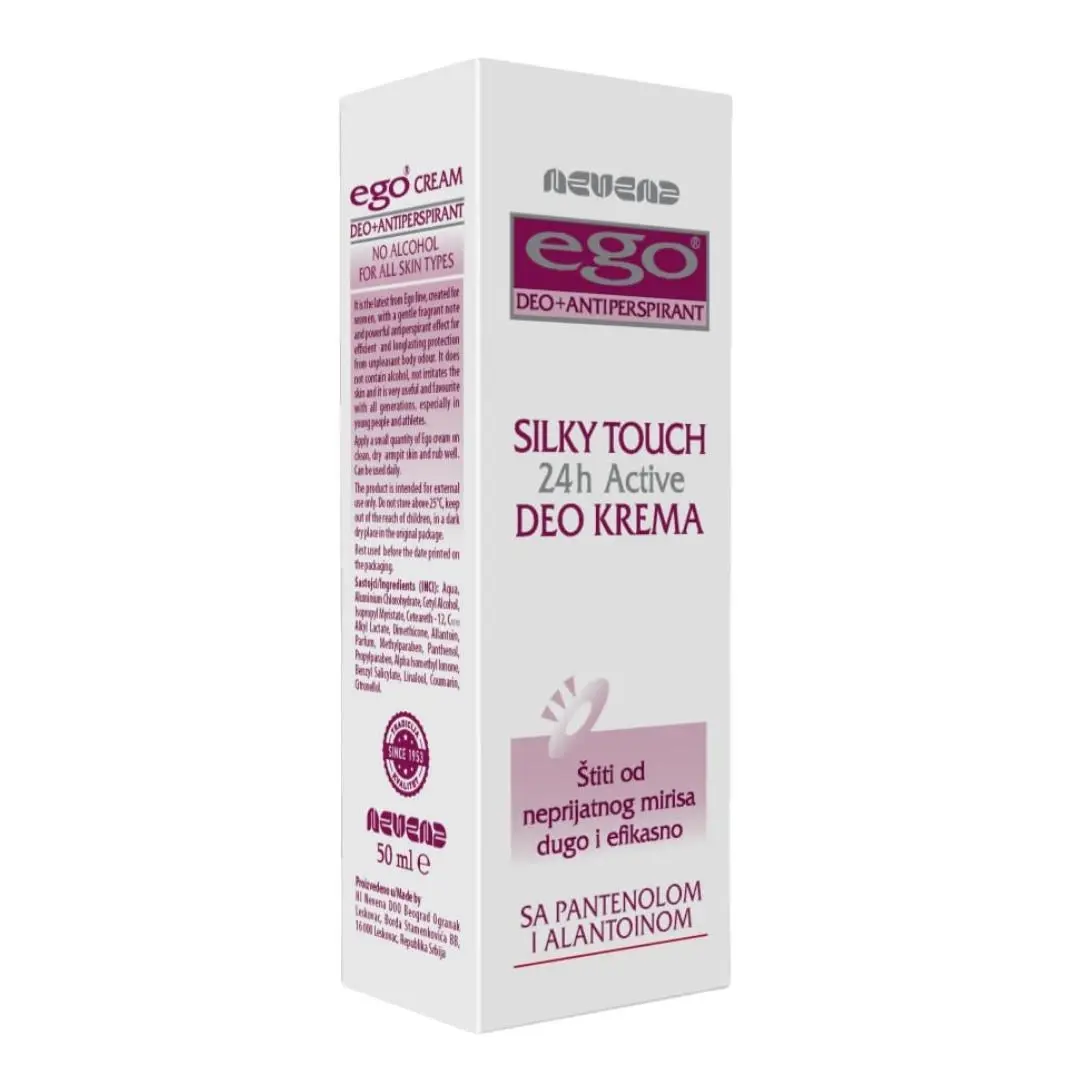 NEVENA Antibakterijska i Antiperspirant krema Ego Deo Silky Touch 50 ml