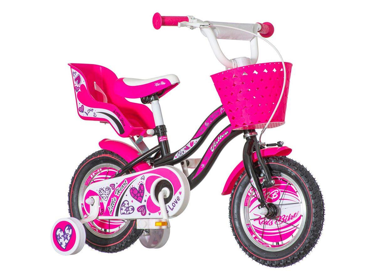 VISITOR Bicikl za devojčice HEA120 12" roze