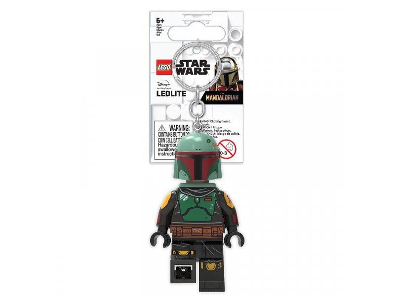 LEGO Star Wars privezak za ključeve sa svetlom Boba Fet