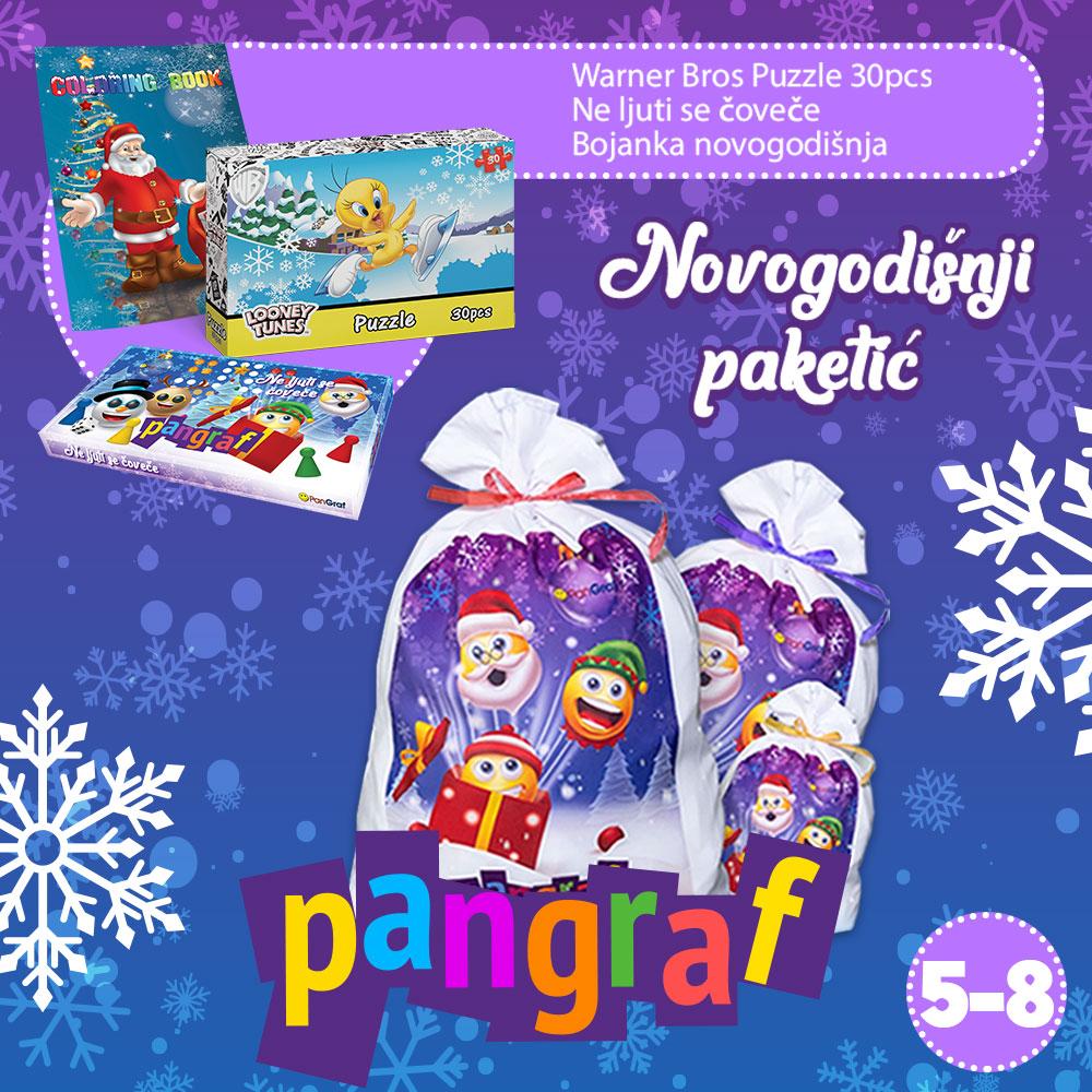 PANGRAF Novogodišnji paketić - mali 5-8g