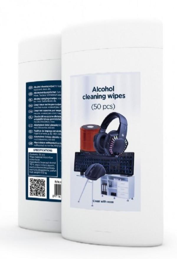 GEMBIRD Mikrofiber maramice sa alkoholom za čišćenje K-AWW50-01