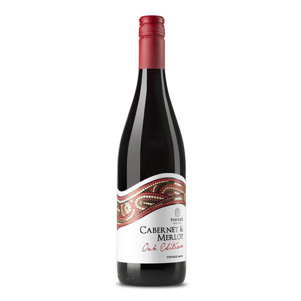 TIKVEŠ Cabernet & Merlot Oak Edition crveno vino 0,75 l