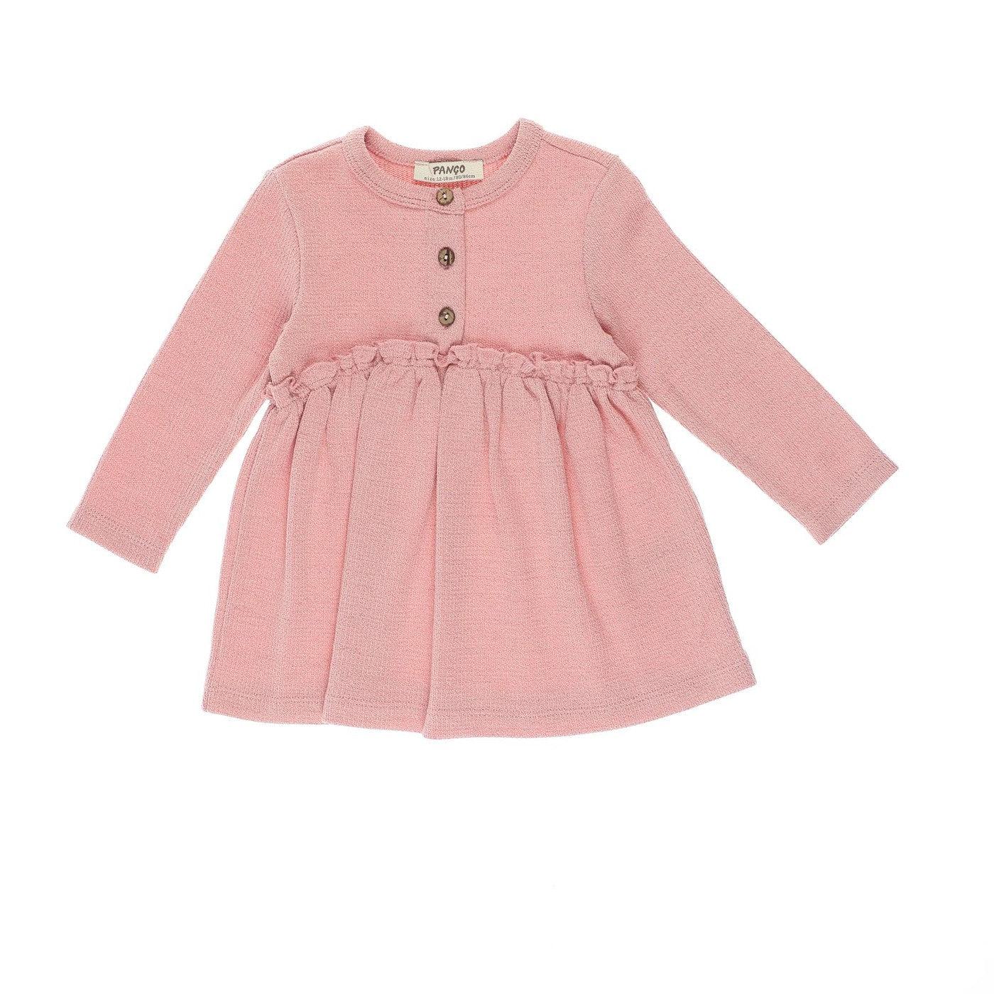 Selected image for PANÇO Pletena haljina za devojčice roze