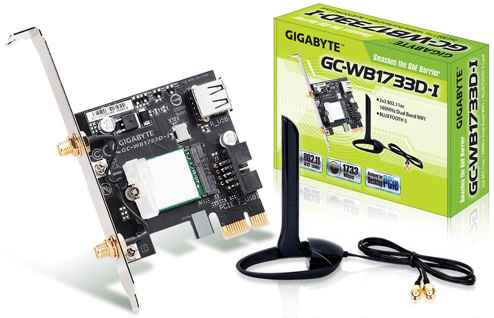 Gigabyte Bluetooth + wireless mrežna kartica GC-WB1733D-I