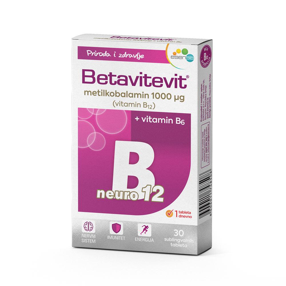 Betavitevit Neuro B12 sa vitaminom B6 30 tableta