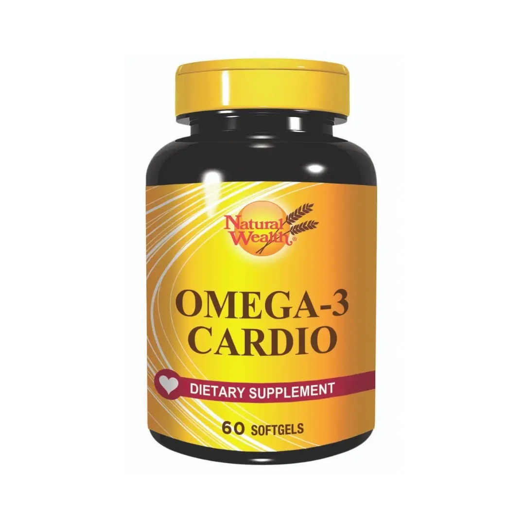 NATURAL WEALTH Kapsule Omega 3 Cardio 1000mg 60/1