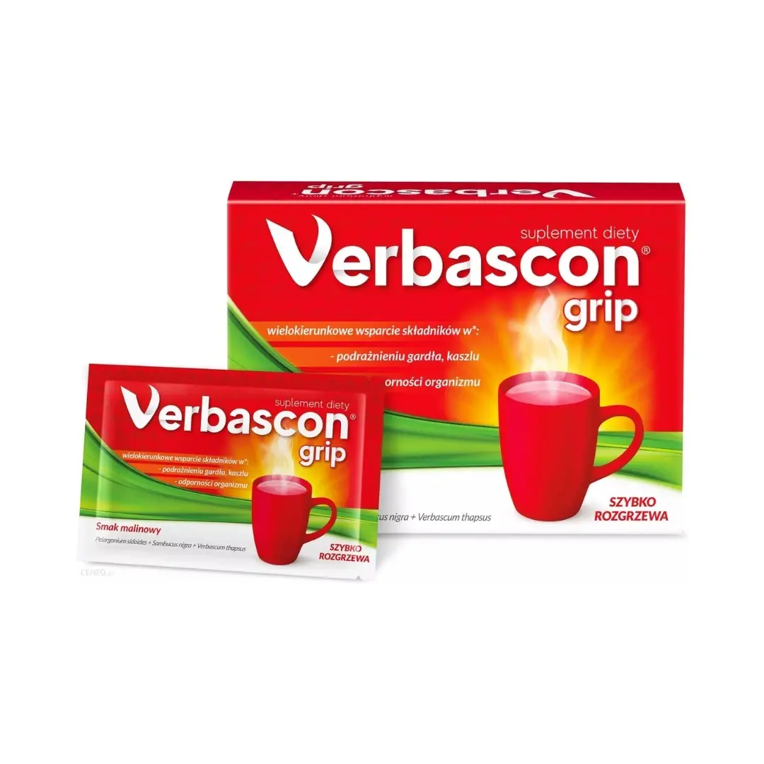 Preparat za prehladu Verbascon Grip 10x5 g