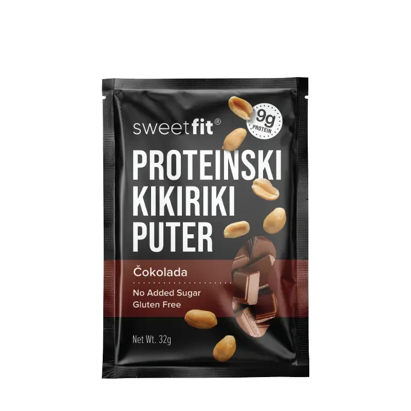 Selected image for SweetFit Proteinski kikiriki puter, Čokolada, 32g