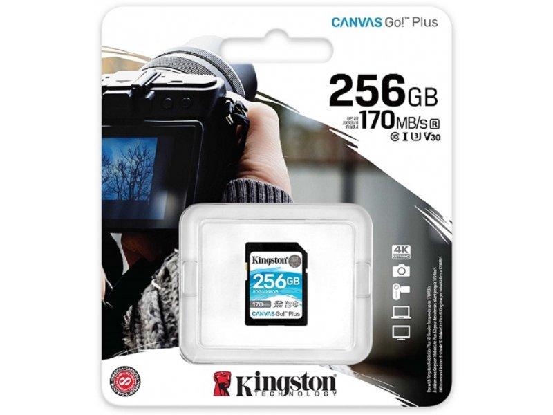 Selected image for KINGSTON 256GB SDXC Canvas Go! Plus (SDG3/256GB)