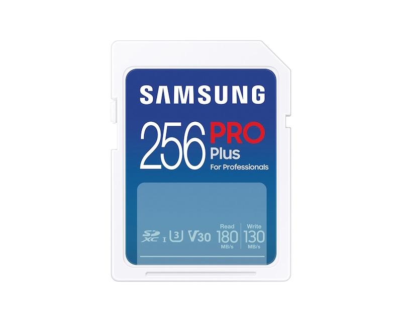 Selected image for SAMSUNG Memorijska kartica PRO PLUS Full Size SDXC 256GB U3 + Čitač kartice MB-SD256SB