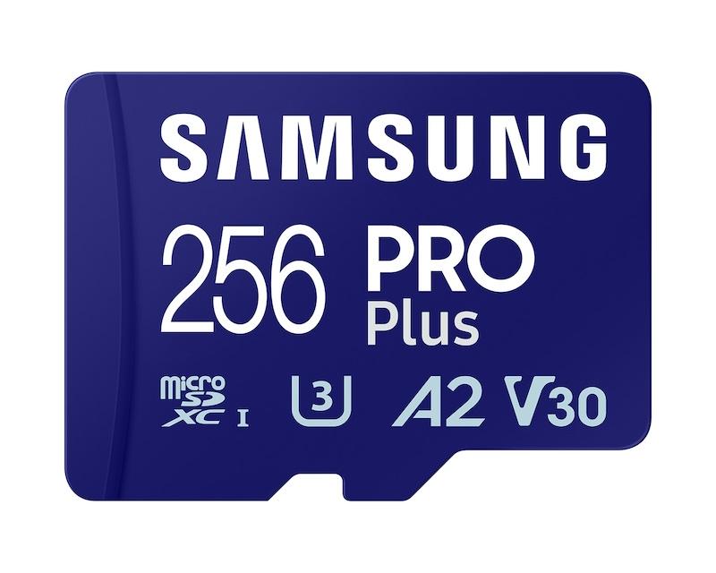 Selected image for SAMSUNG Memorijska kartica PRO PLUS MicroSDXC 256GB U3 + SD Adapter MB-MD256SA