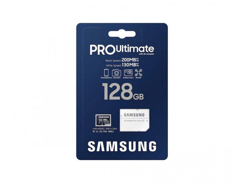Selected image for SAMSUNG PRO Ultimate MB-MY128SA MicroSDXC Memorijska kartica, 128GB, U3