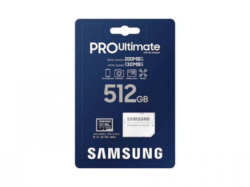 Selected image for SAMSUNG PRO Ultimate MB-MY512SA MicroSDXC Memorijska kartica, 512GB, U3