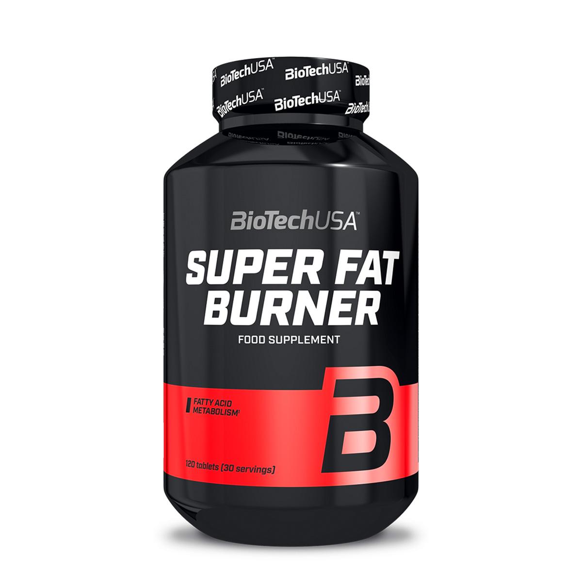 BIOTECHUSA Dodatak ishrani za ubrzanje metabolizma masti i smanjenje apetita Super Fat Burner 120 tableta 102136.0
