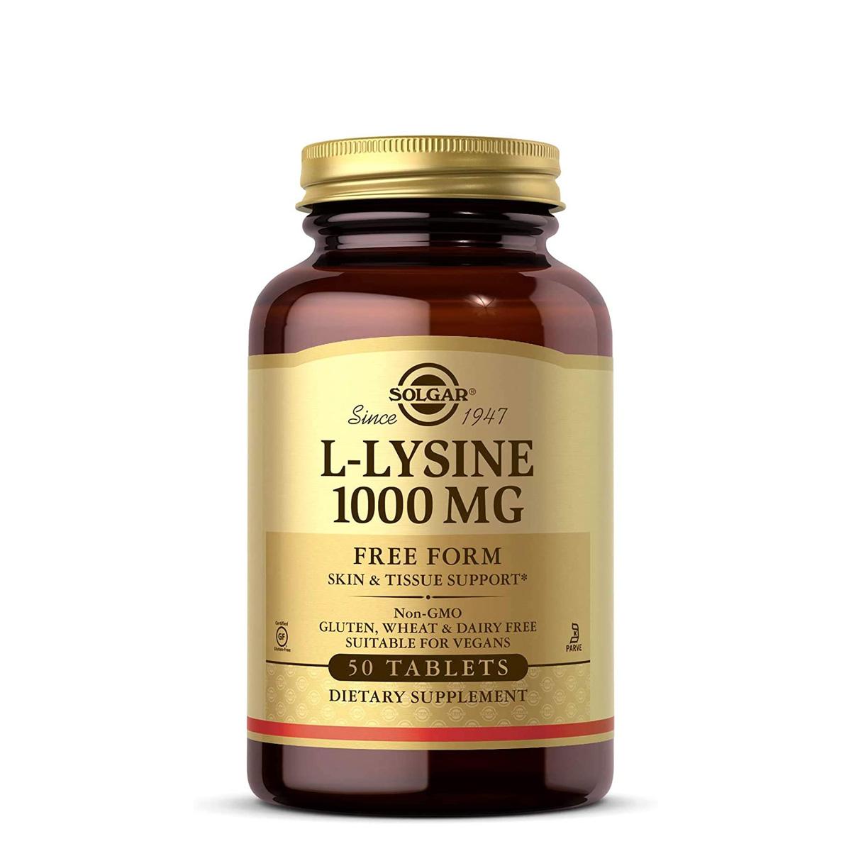 SOLGAR L-lizin 1000 mg 50/1 119674