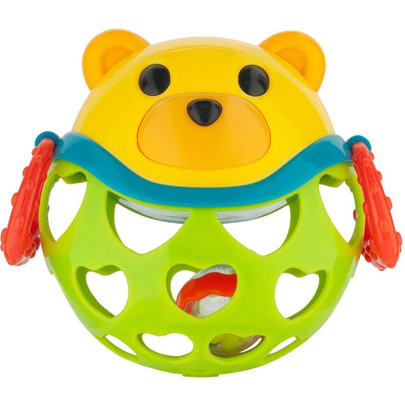 CANPOL BABIES Interaktivna igračka sa zvečkom Bear zelena