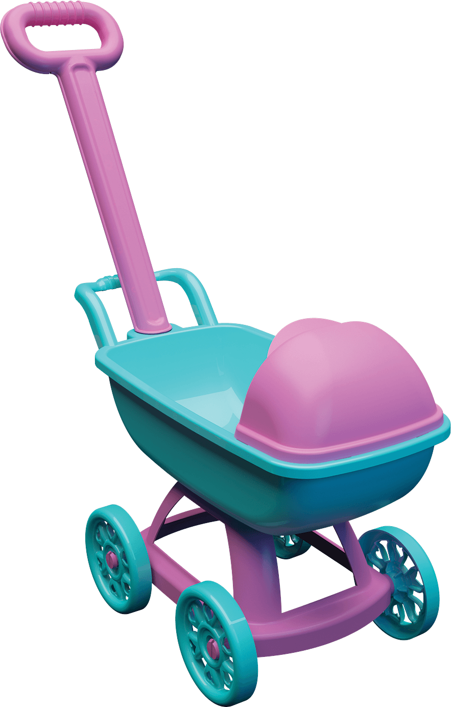 Mini kolica za bebu igračku