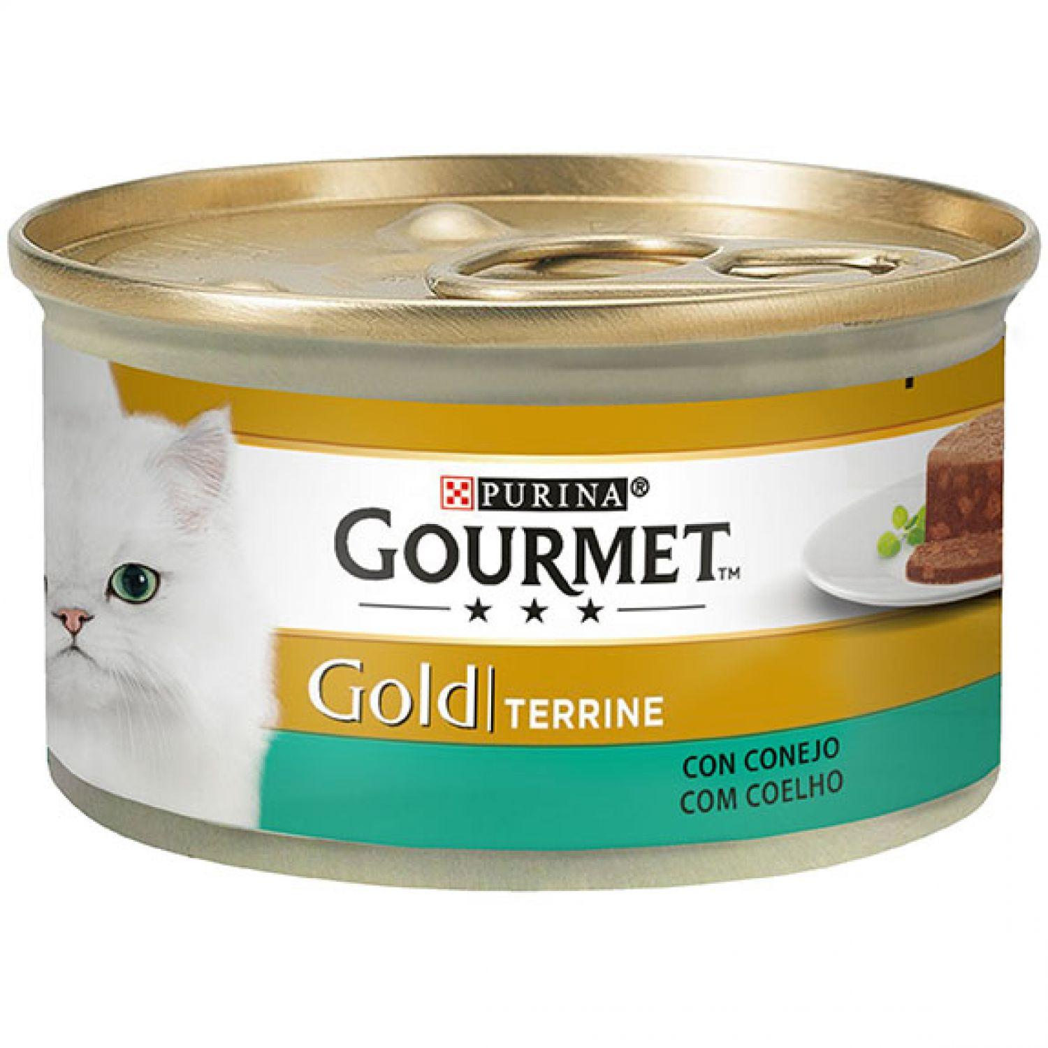 Selected image for PURINA Gourmet Gold Vlažna hrana za mačke zečetina i džigerica 85 g