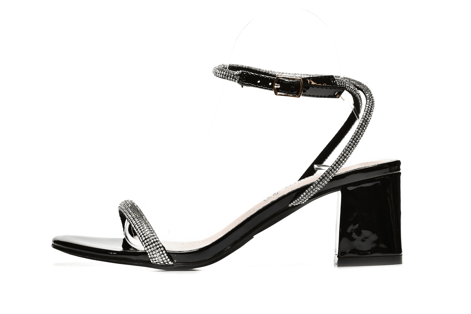SAFRAN Ženske sandale na štiklu LS022338BLK crne