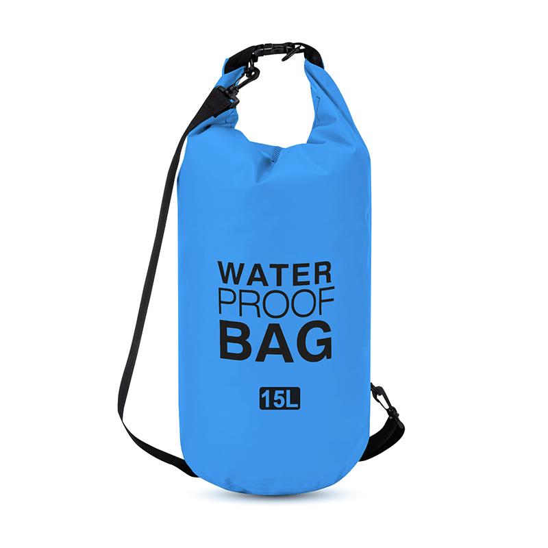 Vodootporna torba Dry Bag, 15L, Plava
