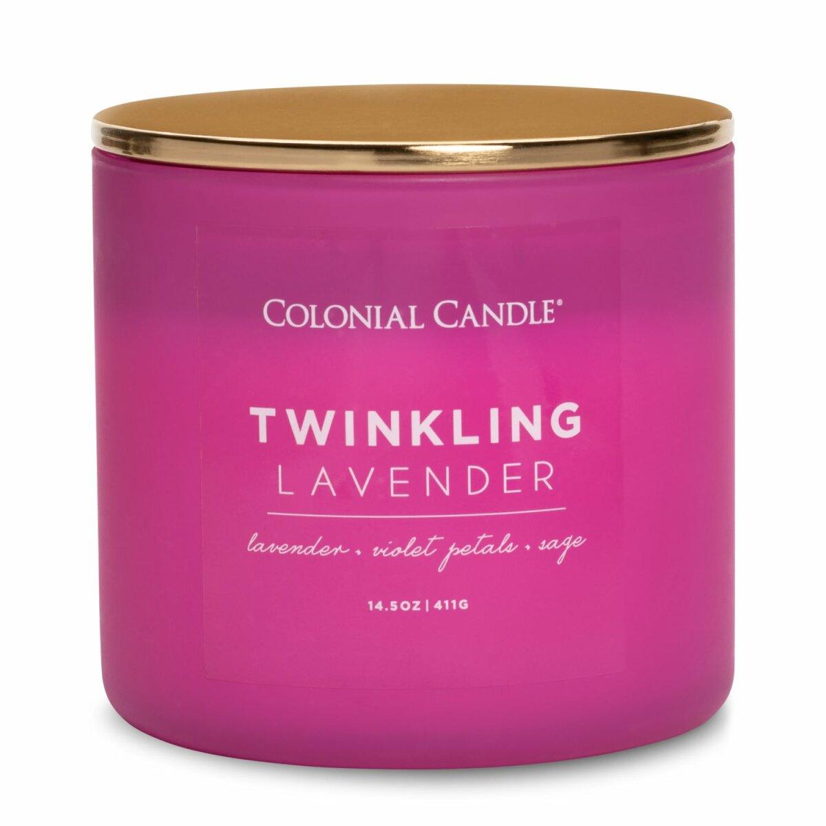 COLONIAL Mirisna sveća Twinkling lavender 411g CC123743
