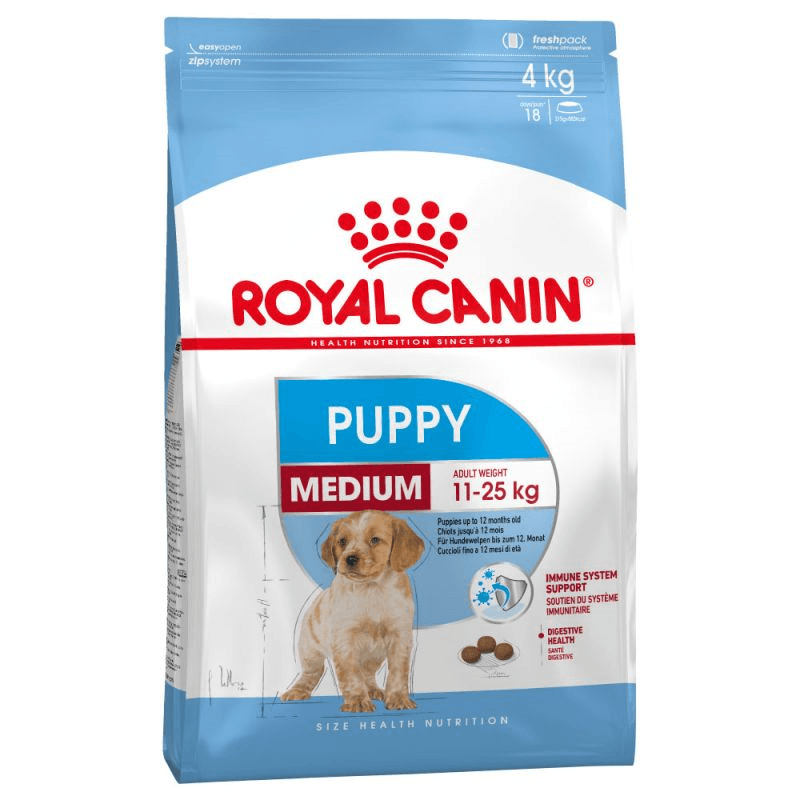 ROYAL CANIN Suva hrana za pse medium puppy granule 4kg