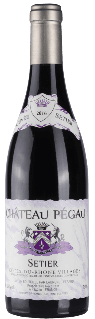 DOMAINE DU PEGAU Cottes Du Rhone Setier crveno vino 0,75 l