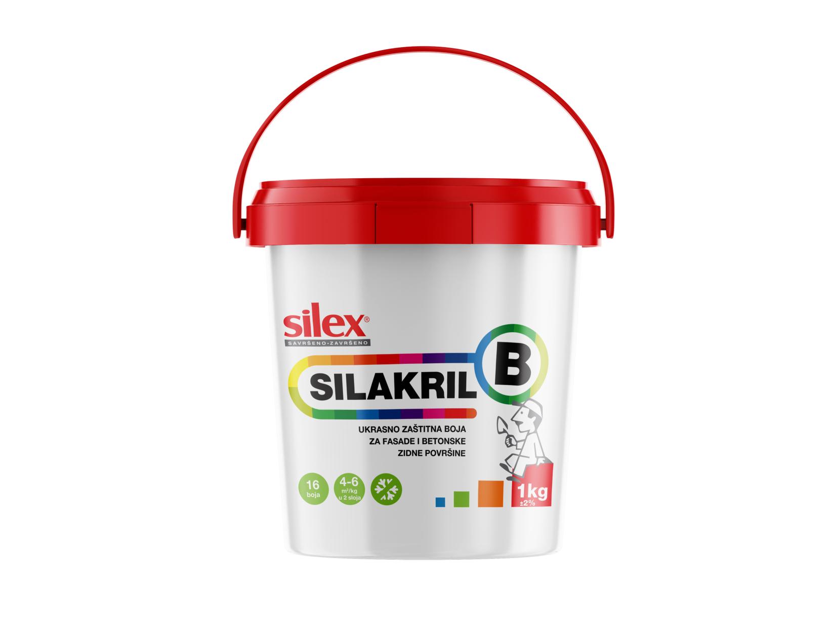 Silex SILAKRIL B oranž 1 kg