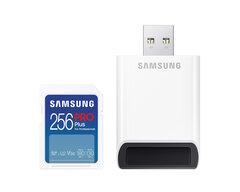 2 thumbnail image for SAMSUNG Memorijska kartica PRO PLUS Full Size SDXC 256GB U3 + Čitač kartice MB-SD256SB