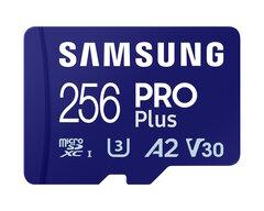 0 thumbnail image for SAMSUNG Memorijska kartica PRO PLUS MicroSDXC 256GB U3 + SD Adapter MB-MD256SA