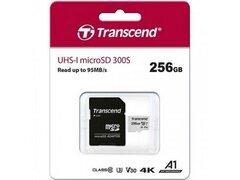 2 thumbnail image for TRANSCEND TS256GUSD300S-A Memorijska kartica, 256GB microSD w/ adapter UHS-I U3 A1, 95/45 MB/s