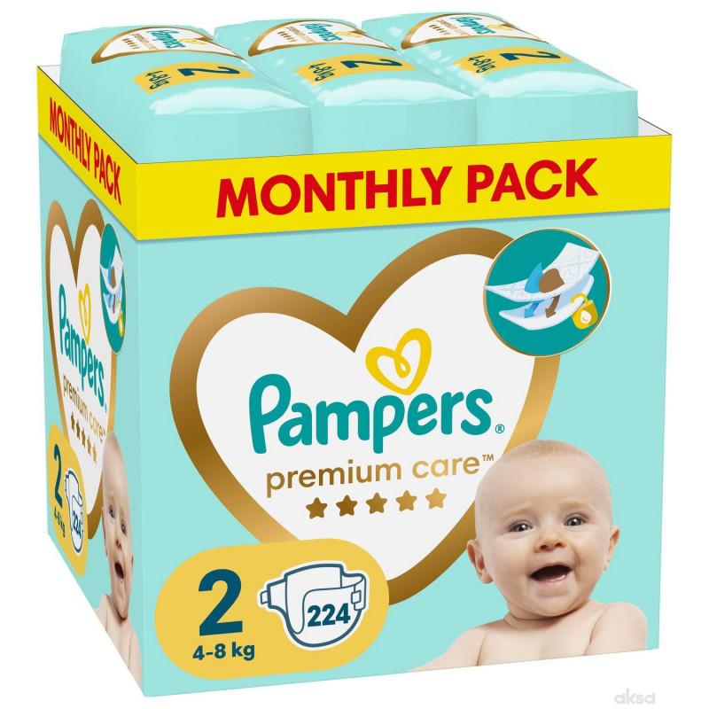 Selected image for PAMPERS Pelene Monthly pack Premium S2 MSB (224)