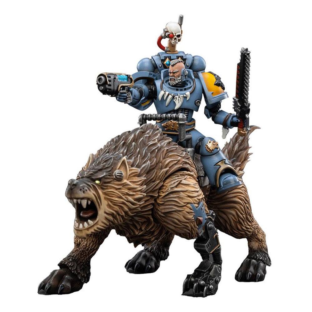 JOY TOY Akciona figura Warhammer Space Wolves Thunderwolf Cavalry Bjane