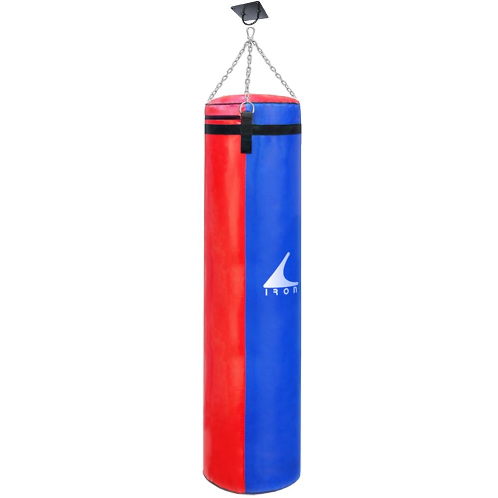 IRON SPORT Džak za boks 170x40 cm crveno-plavi