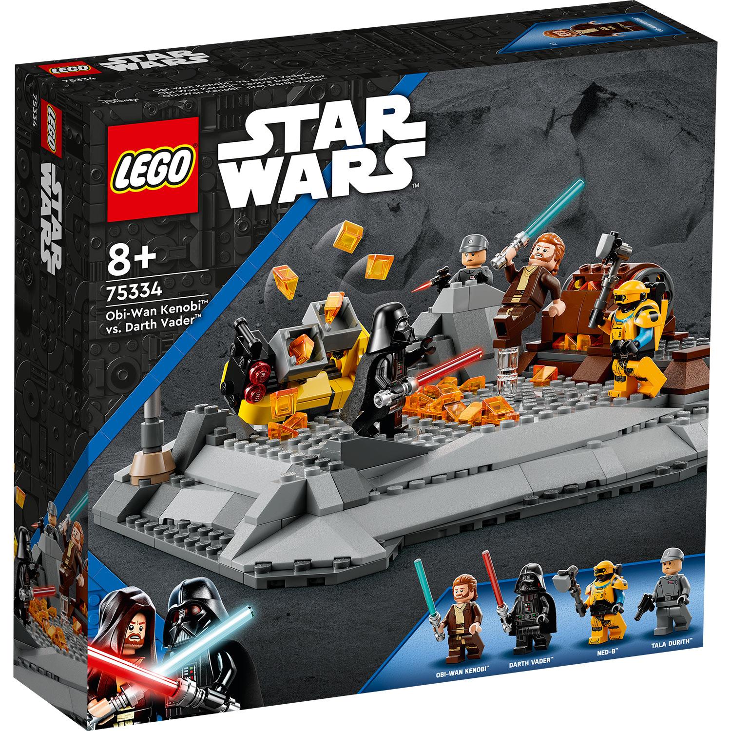 LEGO Kocke Obi-Van Kenobi protiv Darta Vejdera 75334
