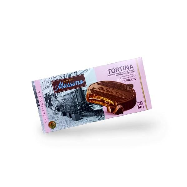 MASSIMO Napolitanke Tamna čokolada 60g