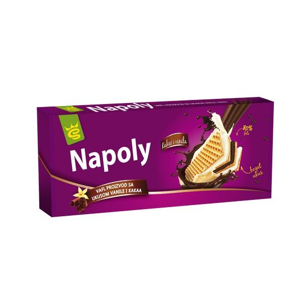 SO TASTY Napolitanke Kakao i vanila Napoly 180g