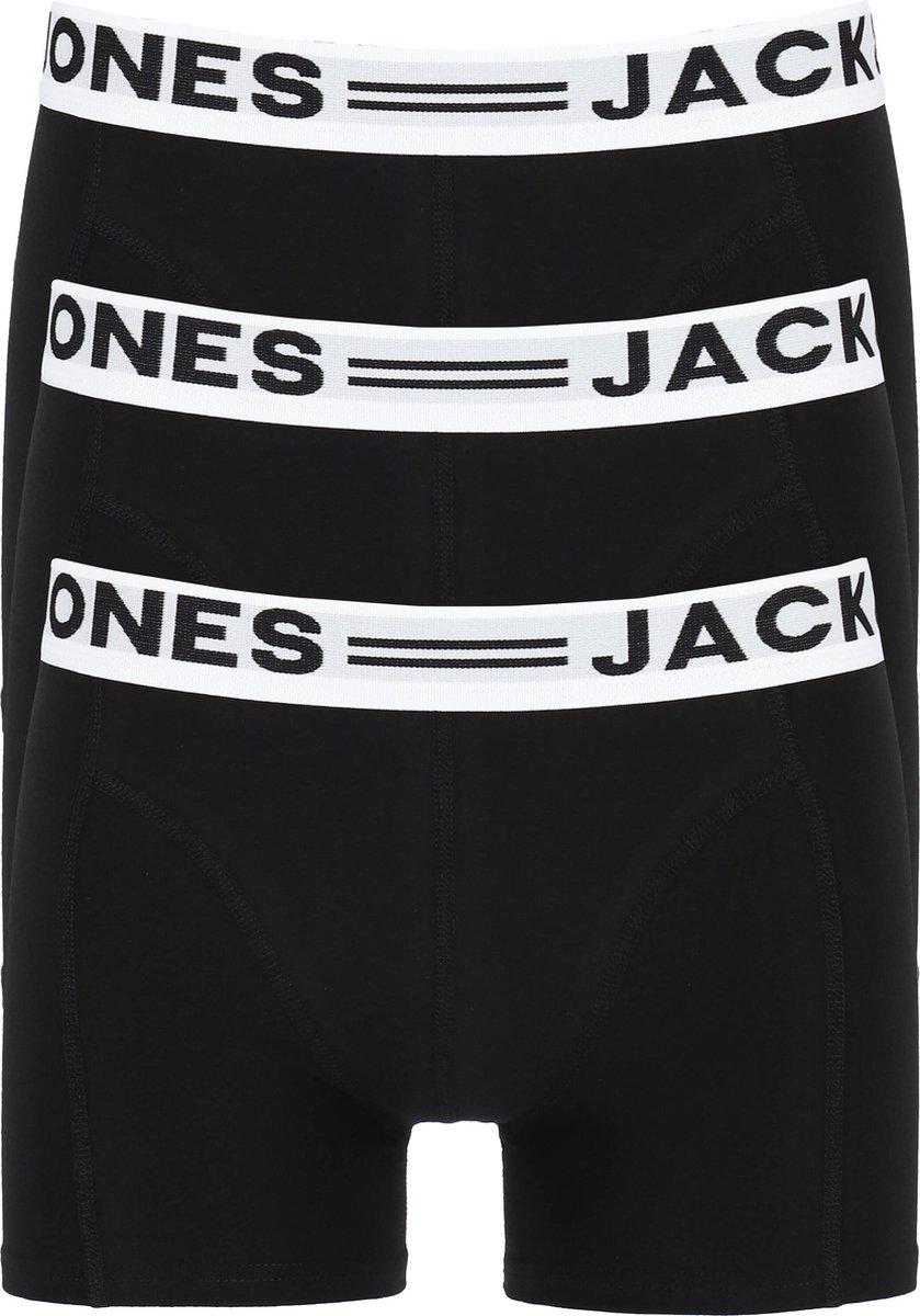 JACK & JONES Muške bokserice 12081832 3/1 crne