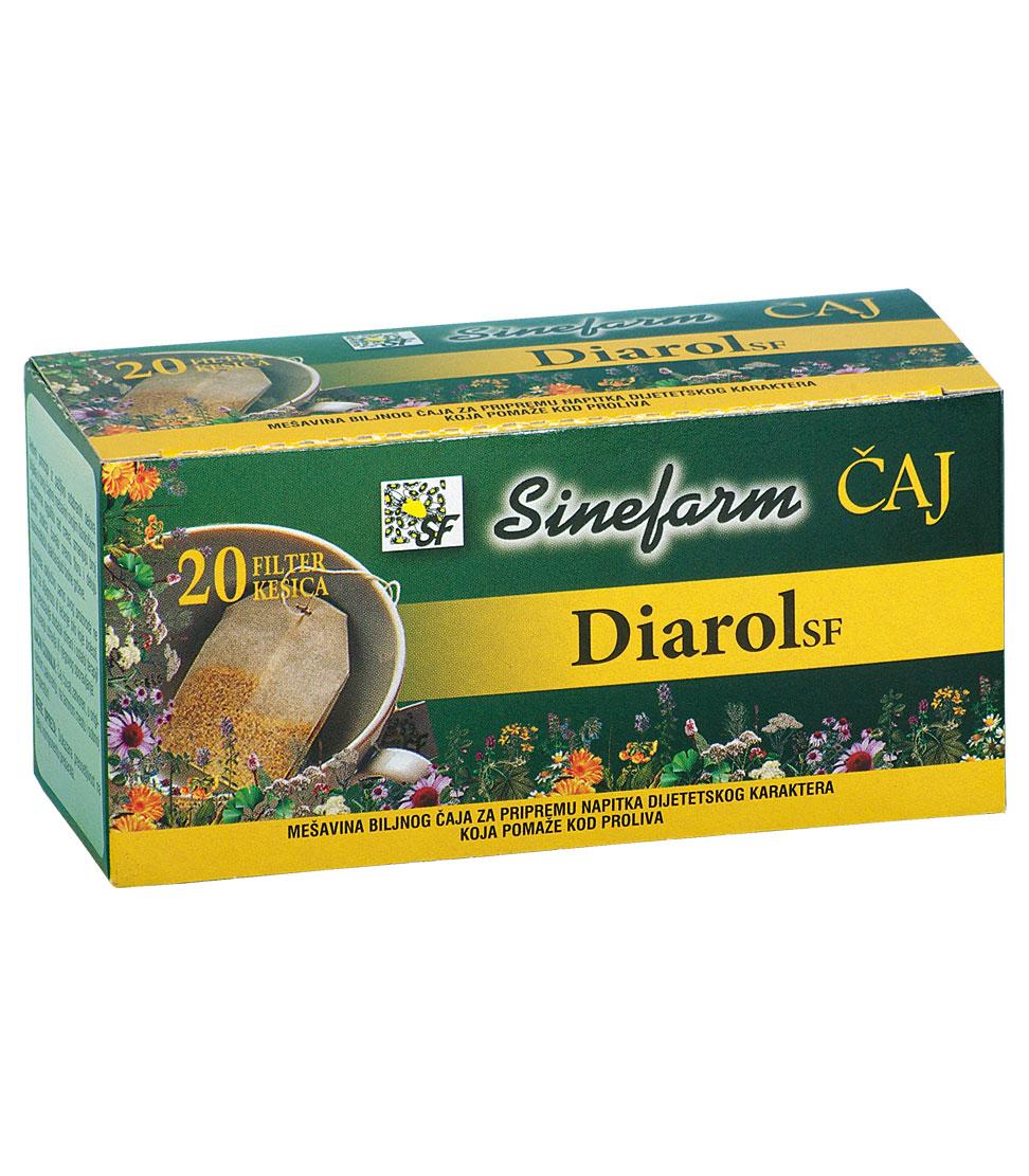 SINEFARM Čaj protiv proliva Diarol 30 g