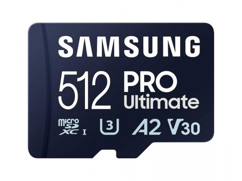 SAMSUNG PRO Ultimate MB-MY512SA MicroSDXC Memorijska kartica, 512GB, U3