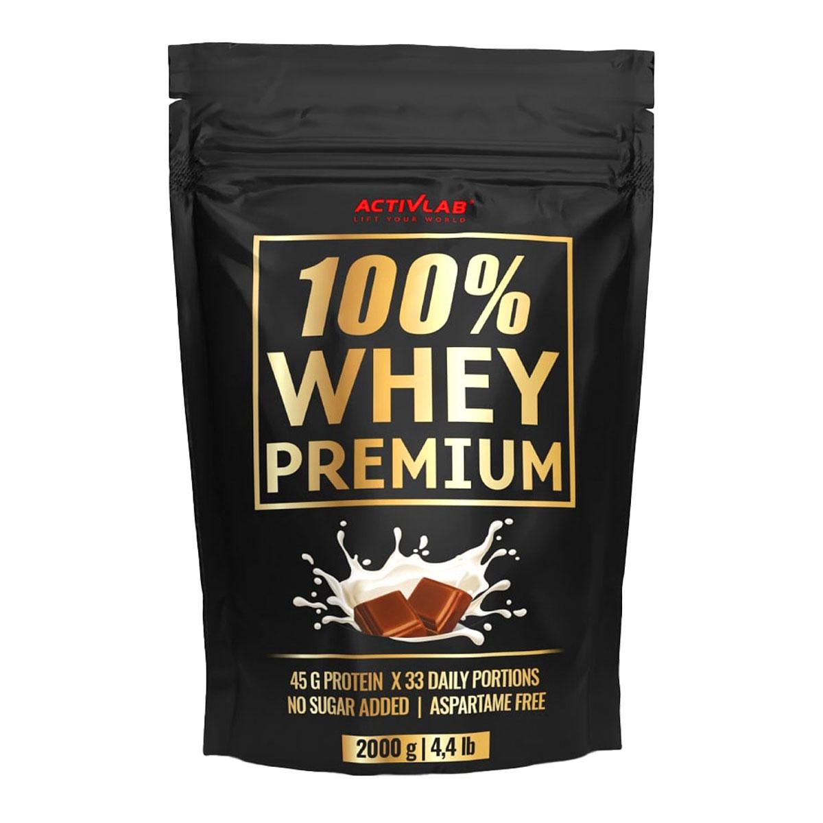 ACTIVLAB Protein na bazi surutke 100% Whey Premium chocolate 2kg
