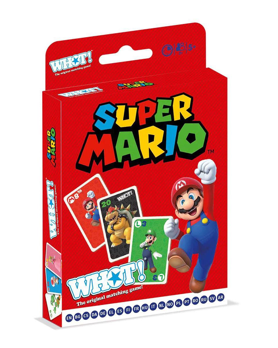 WINNING MOVES Karte WHOT! Super Mario