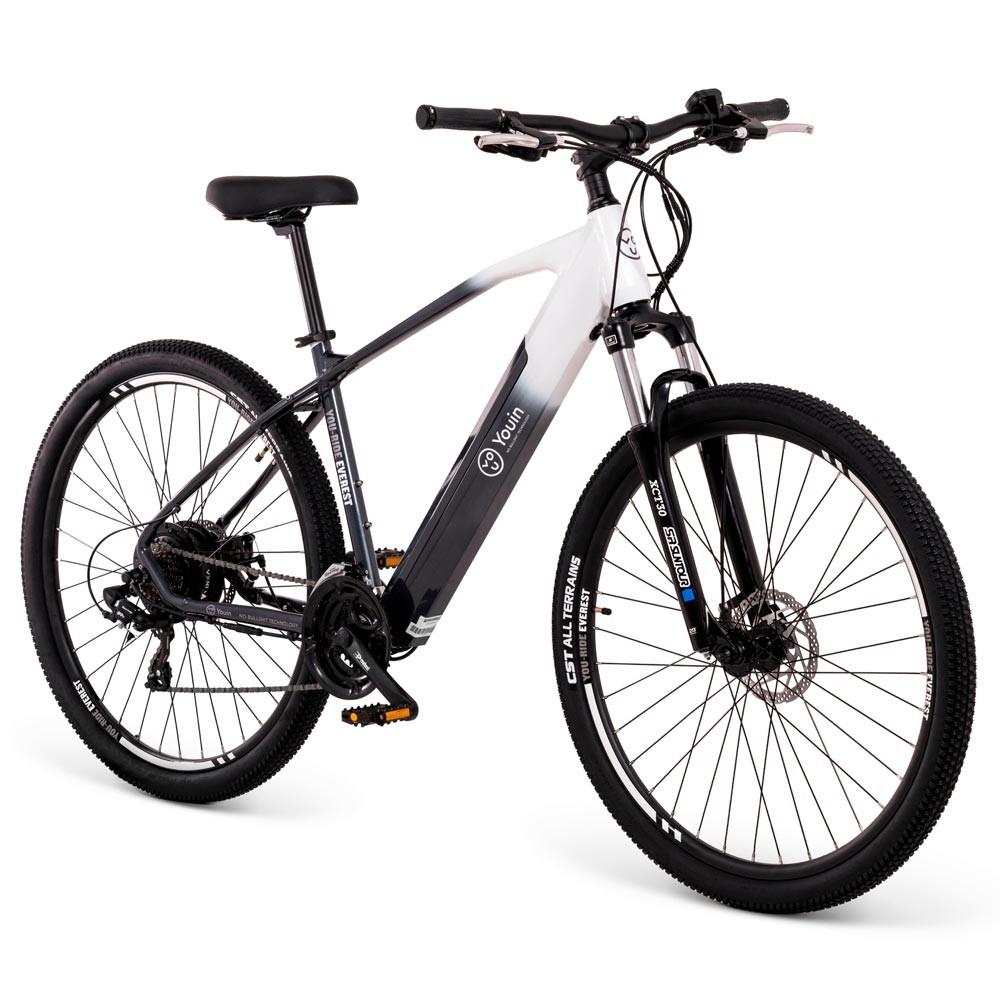 XPLORER Električni bicikl MTB EVEREST 29" R19.5", Crno-beli
