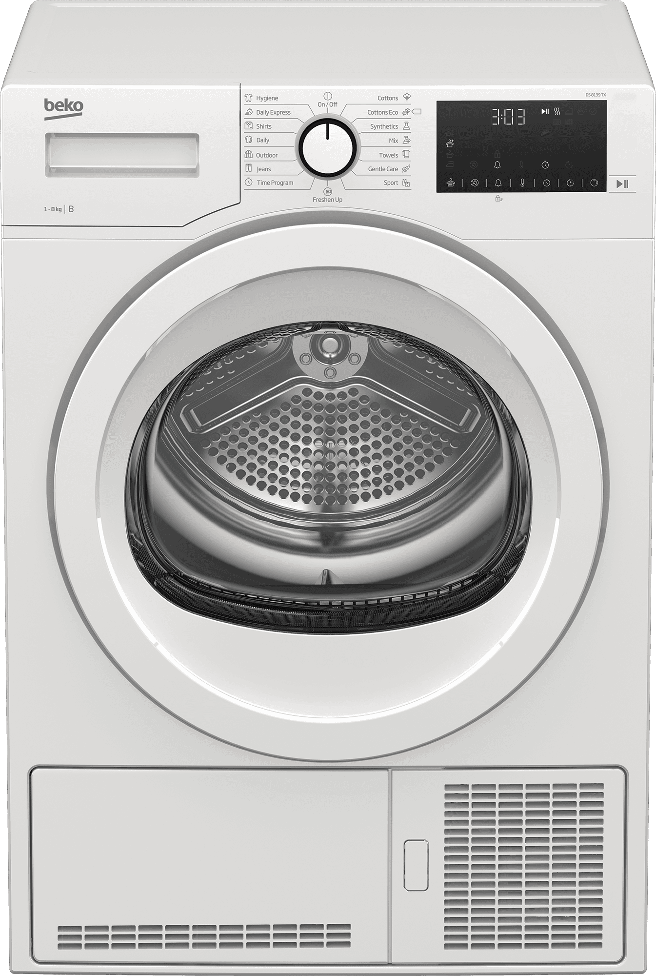 BEKO Mašina za sušenje veša DS 8139 TX bela